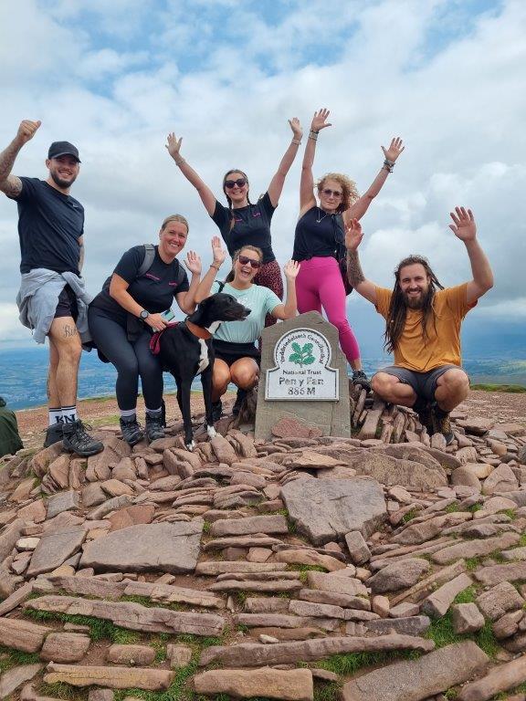 Gwent N-gage and GDAFS took part in Barod’s annual Pen Y Fan recovery walk