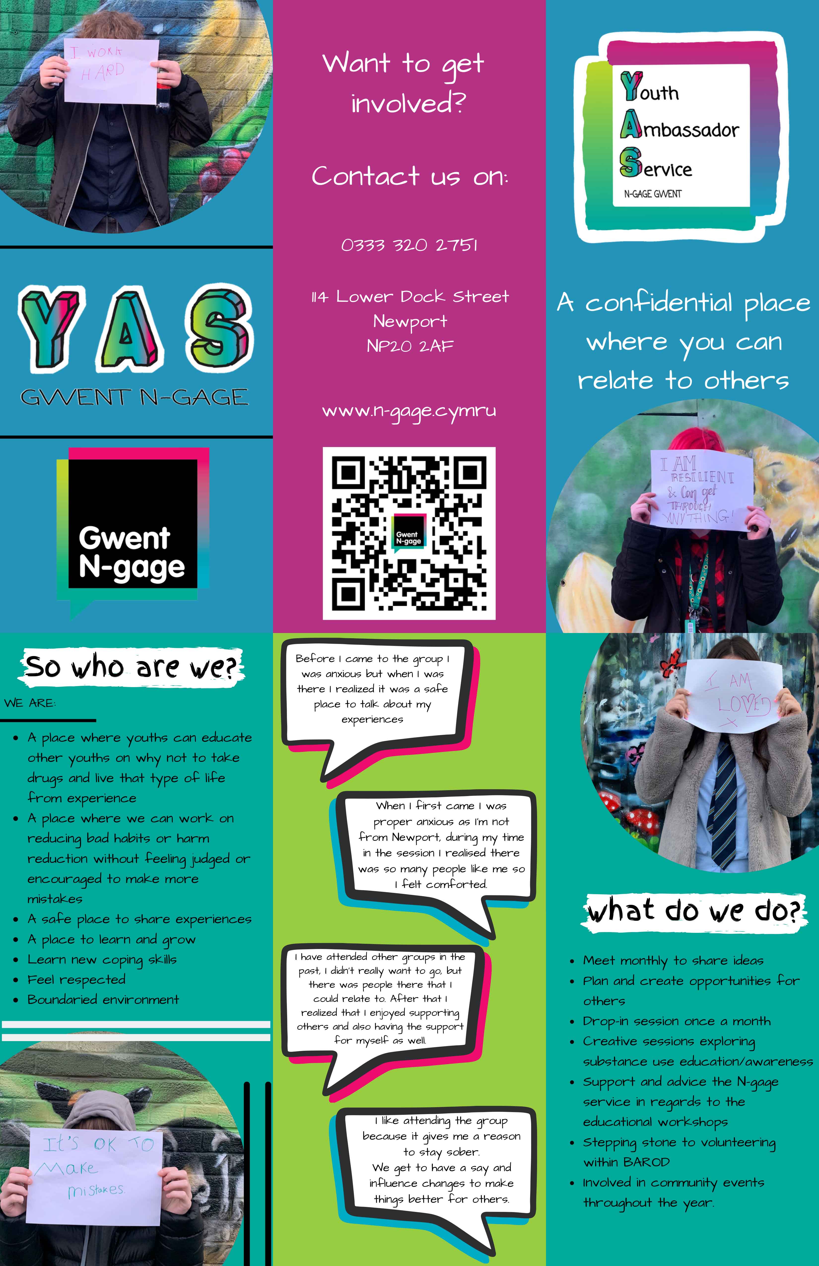 yas ambassador leaflet